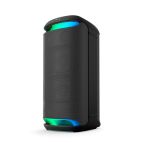Sony SRS-XV800 - Altoparlante wireless per feste con potente audio a 360° e MEGA BASS - 25 ore di durata della batteria, portatile, per interni ed esterni, illuminazione, karaoke - nero