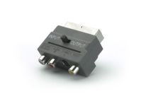 Vivanco B47/41 04 Mini DIN + 3x RCA SCART Nero