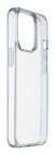 Cellularline Clear Strong - iPhone 14 Pro Custodia rigida con bordi in gomma - con tecnologia antibatterica integrata