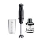 Braun MultiQuick 3 MQ30201M 0,6 L Frullatore ad immersione 900 W Nero, Acciaio satinato