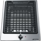 Smeg Classica Piano di cottura PGF30B Acciaio Inox