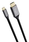 Trust 25630 adattatore per inversione del genere dei cavi USB-C HDMI Nero, Argento