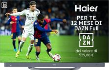 Haier H55C95EUX 139,7 cm (55") 4K Ultra HD Smart TV Wi-Fi Nero 1300 cd/m²