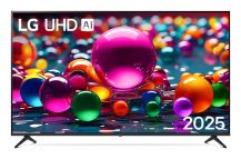 LG UHD AI 75UA75006LA TV Serie UA75 75'' 4K, α7 Gen8, HDR10, 20W, 3 HDMI con Game Optimizer, Smart TV WebOS 25