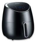 Severin FR 2445 friggitrice Singolo 5 L Indipendente 2000 W Friggitrice ad aria calda Nero, Metallico, Argento