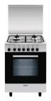 Glem Gas A664MI6 cucina Elettrico Acciaio inox