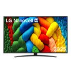 LG NanoCell AI 50NANO81A6A TV Serie NANO81 50'' 4K, α7 Gen8, HDR10, 20W, 3 HDMI con Game Optimizer, Smart TV WebOS 25