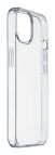 Cellularline Clear Strong - iPhone 14 Plus Custodia rigida con bordi in gomma - con tecnologia antibatterica integrata
