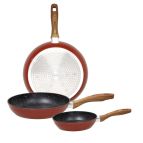 Tognana Porcellane Set 3 Padelle cm 20/24/28 Rustic Stone