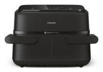 Philips Serie 1000 Airfryer con cestello flexi/doppio, Friggitrice ad aria 7.1L, 10 metodi di cottura, App per ricette NA150/00