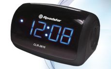Roadstar CLR-2615 radio Orologio Analogico Nero