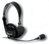 Mediacom Cuffia AP855 Cuffie Cablato Nero