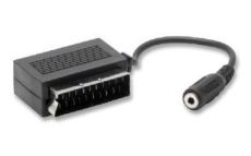 nuovaVideosuono Scart-3.5mm M-F Cavo SCART SCART (21-pin) Nero