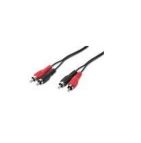nuovaVideosuono 2xRCA-2xRCA 1.5m M-M cavo audio 1,5 m Nero