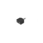 nuovaVideosuono 3.5mm-2x3.5mm M-F Nero