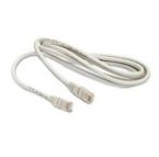 nuovaVideosuono RJ-45 2m M-M cavo di rete Bianco Cat5 U/UTP (UTP)