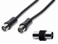 nuovaVideosuono 9/28 cavo coassiale 2 m Nero